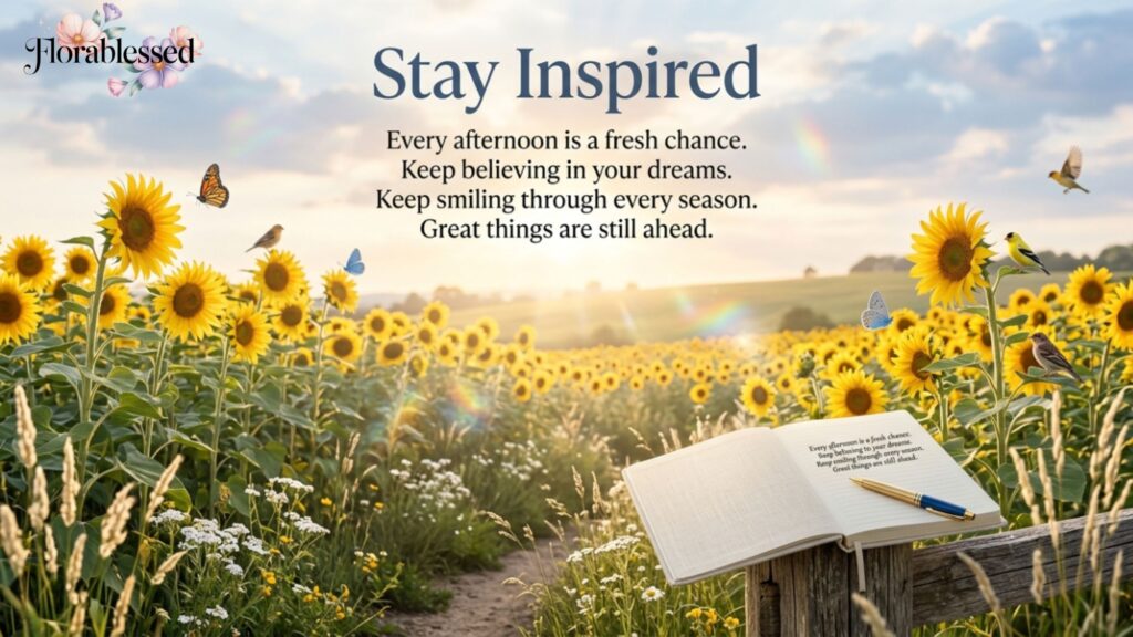 Good Afternoon Blessings