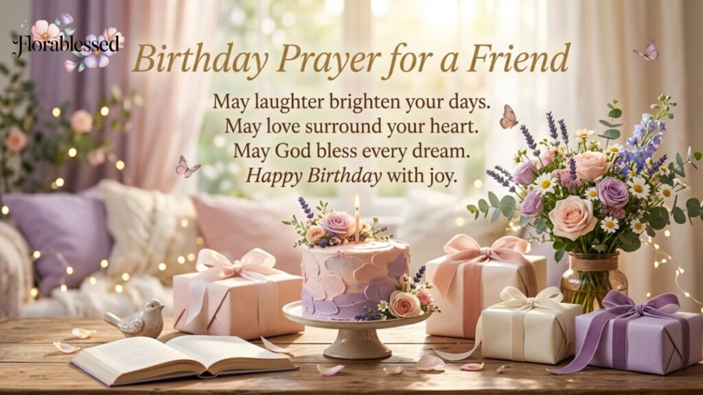 Birthday Prayer for Friends