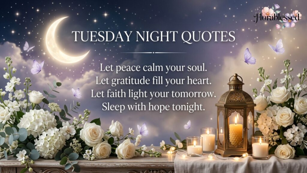 Tuesday Night Blessings