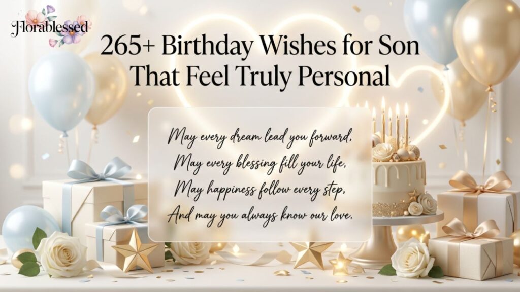 Birthday Wishes for Son