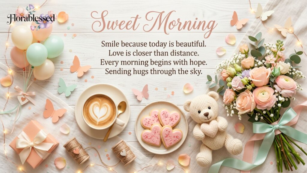 Long Distance Good Morning Messages