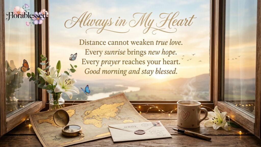 Long Distance Good Morning Messages