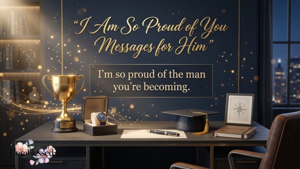 I Am So Proud of You Messages