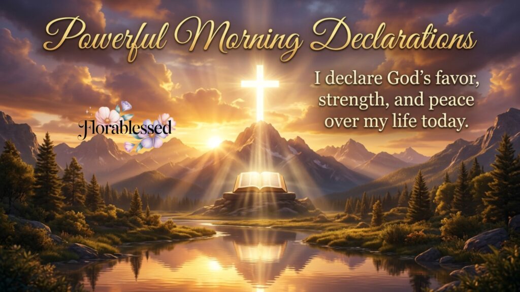 Morning Declarations