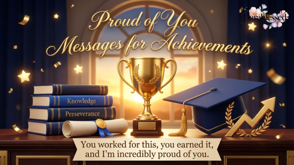 I Am So Proud of You Messages